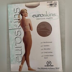 Eurotard EuroSkins Footless Tights in Suntan 212-NR L/xl